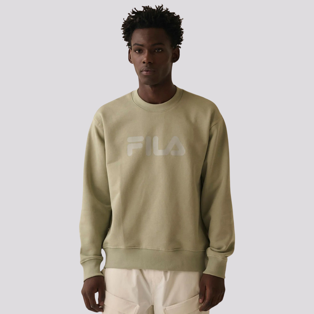 Moletom Fila Confort Letter III Verde Moletom Fila Confort Letter III Verde