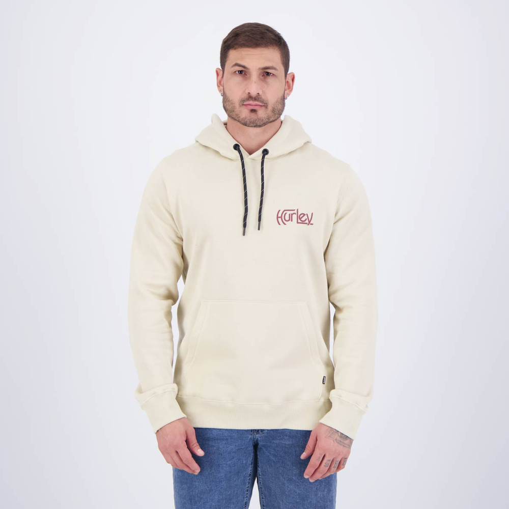 Moletom Hurley Originals Bege Moletom Hurley Originals Bege