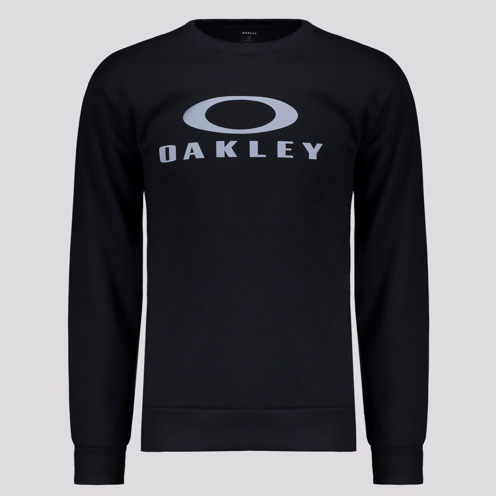 Moletom Oakley Crew Neck Preto Moletom Oakley Crew Neck Preto