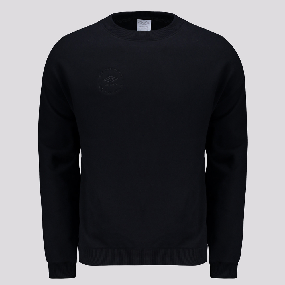 Moletom Umbro Off The Pitch Preto Moletom Umbro Off The Pitch Preto