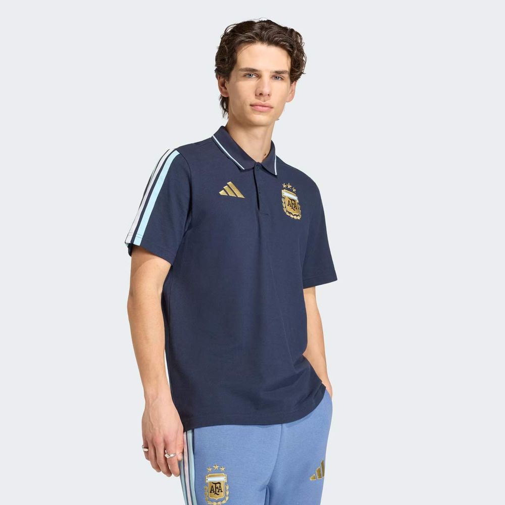 Polo Adidas Argentina DNA Marinho Polo Adidas Argentina DNA Marinho