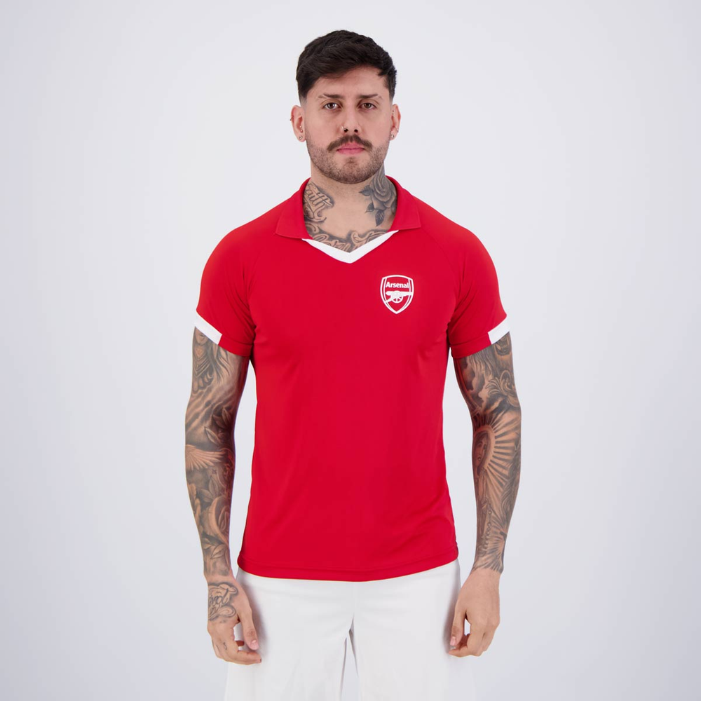 Polo Arsenal Harper Vermelha Polo Arsenal Harper Vermelha