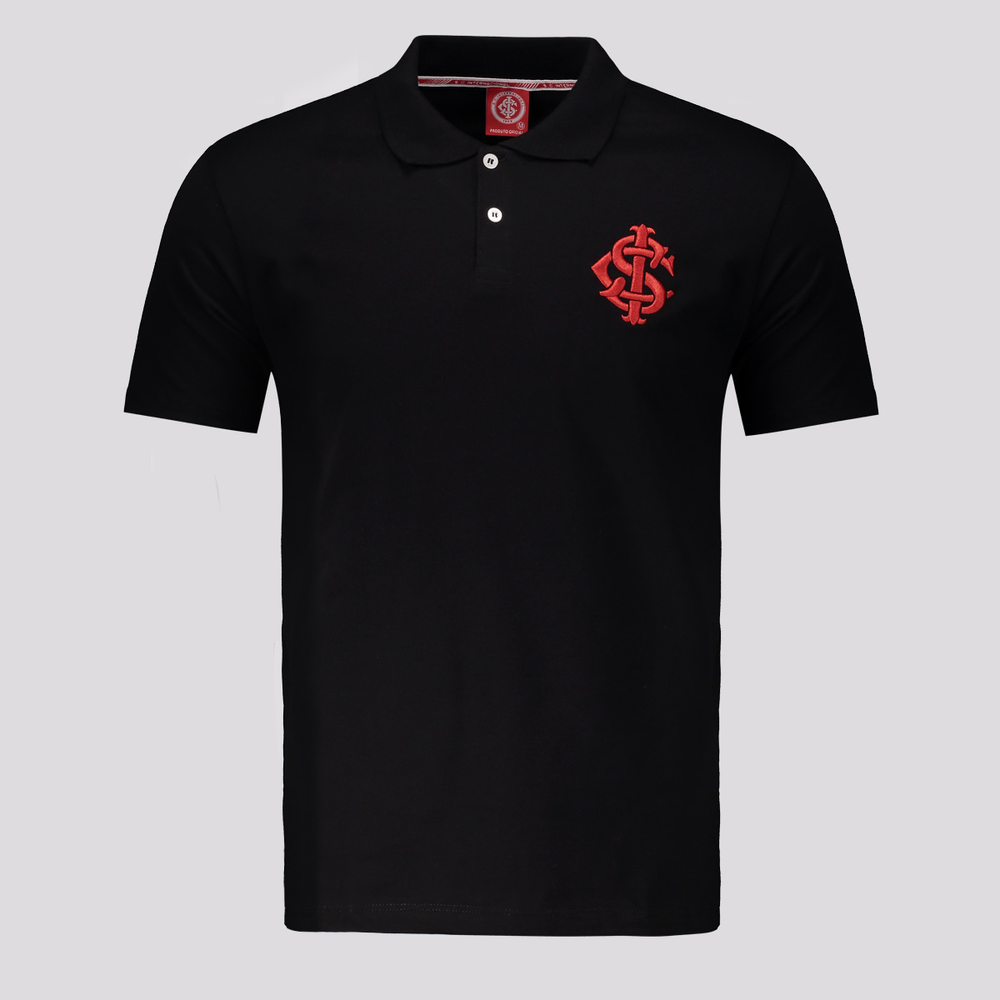 Polo Internacional Casual Preta Polo Internacional Casual Preta