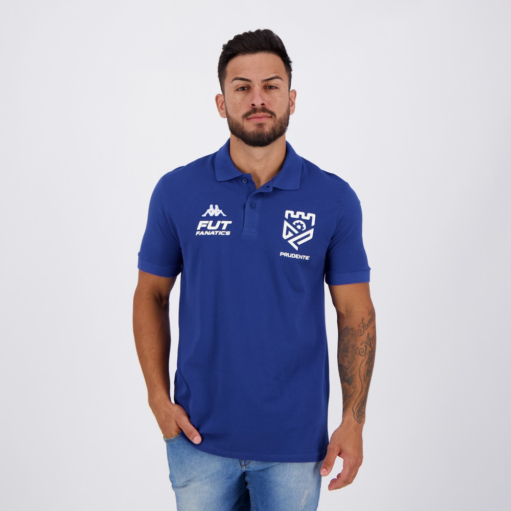 Polo Kappa Grêmio Prudente Viagem 2020 Azul Polo Kappa Grêmio Prudente Viagem 2020 Azul