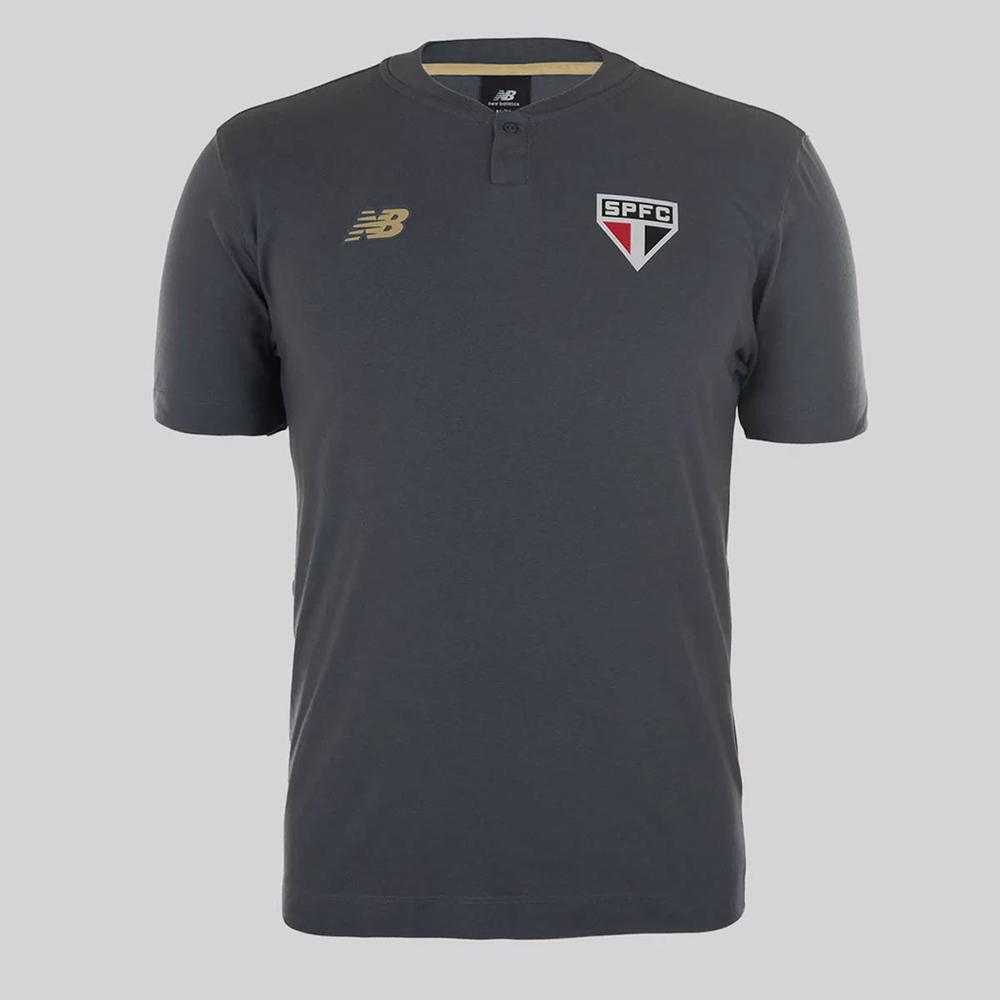 Polo New Balance São Paulo Viagem 2025 Cinza Polo New Balance São Paulo Viagem 2025 Cinza