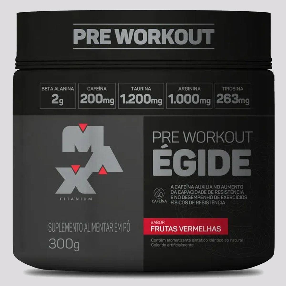 Pré Treino Égide Max Titanium Égide 300g Pré Treino Égide Max Titanium Égide 300g