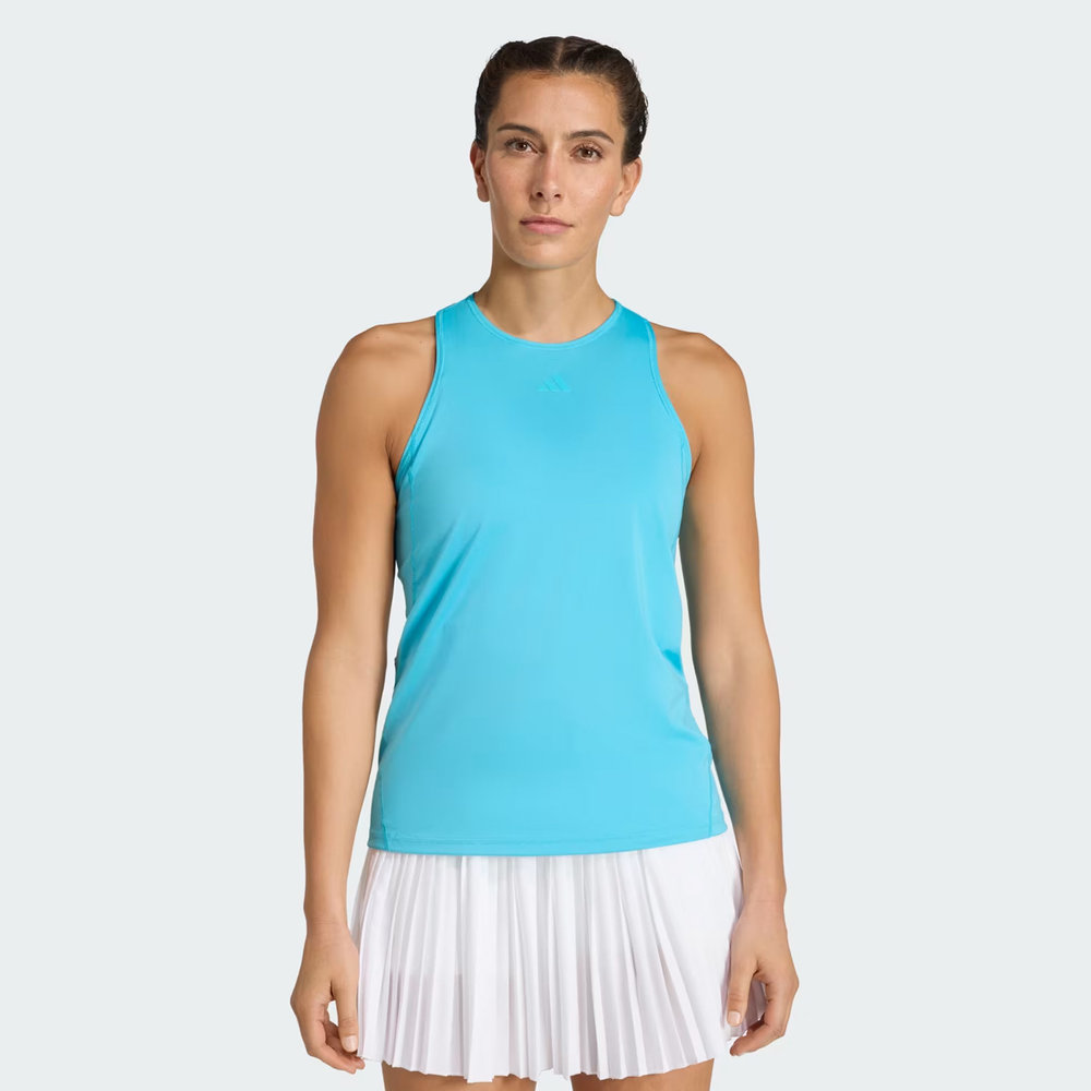 Regata Adidas Club Feminina Azul Regata Adidas Club Feminina Azul