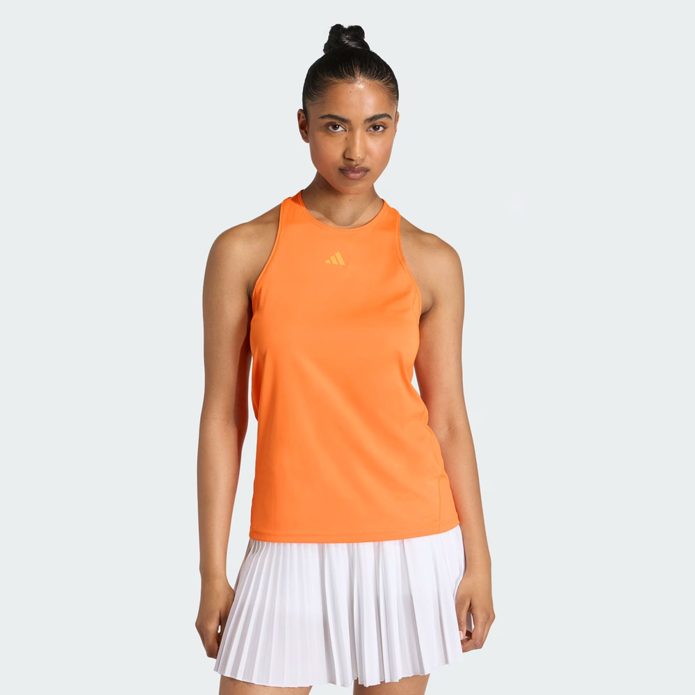 Regata Adidas Club Feminina Laranja Regata Adidas Club Feminina Laranja