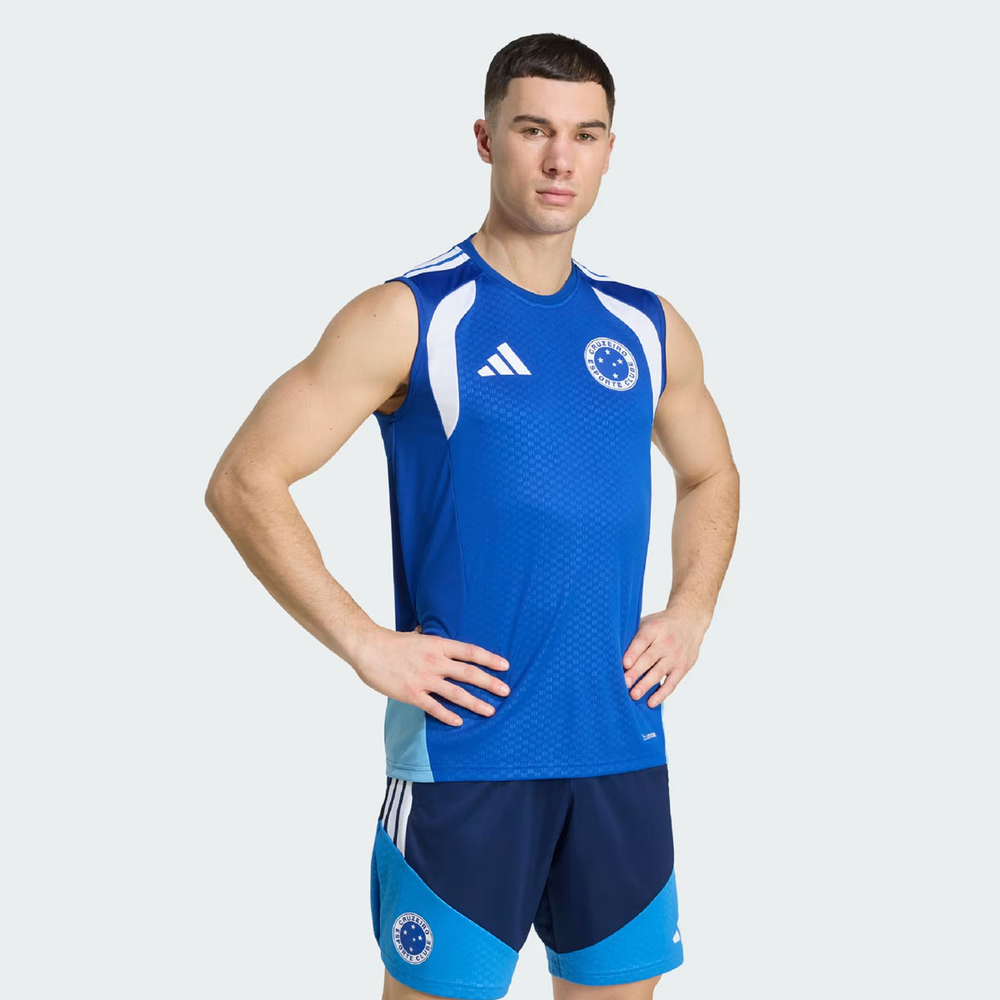 Regata Adidas Cruzeiro Treino 2026 Regata Adidas Cruzeiro Treino 2026