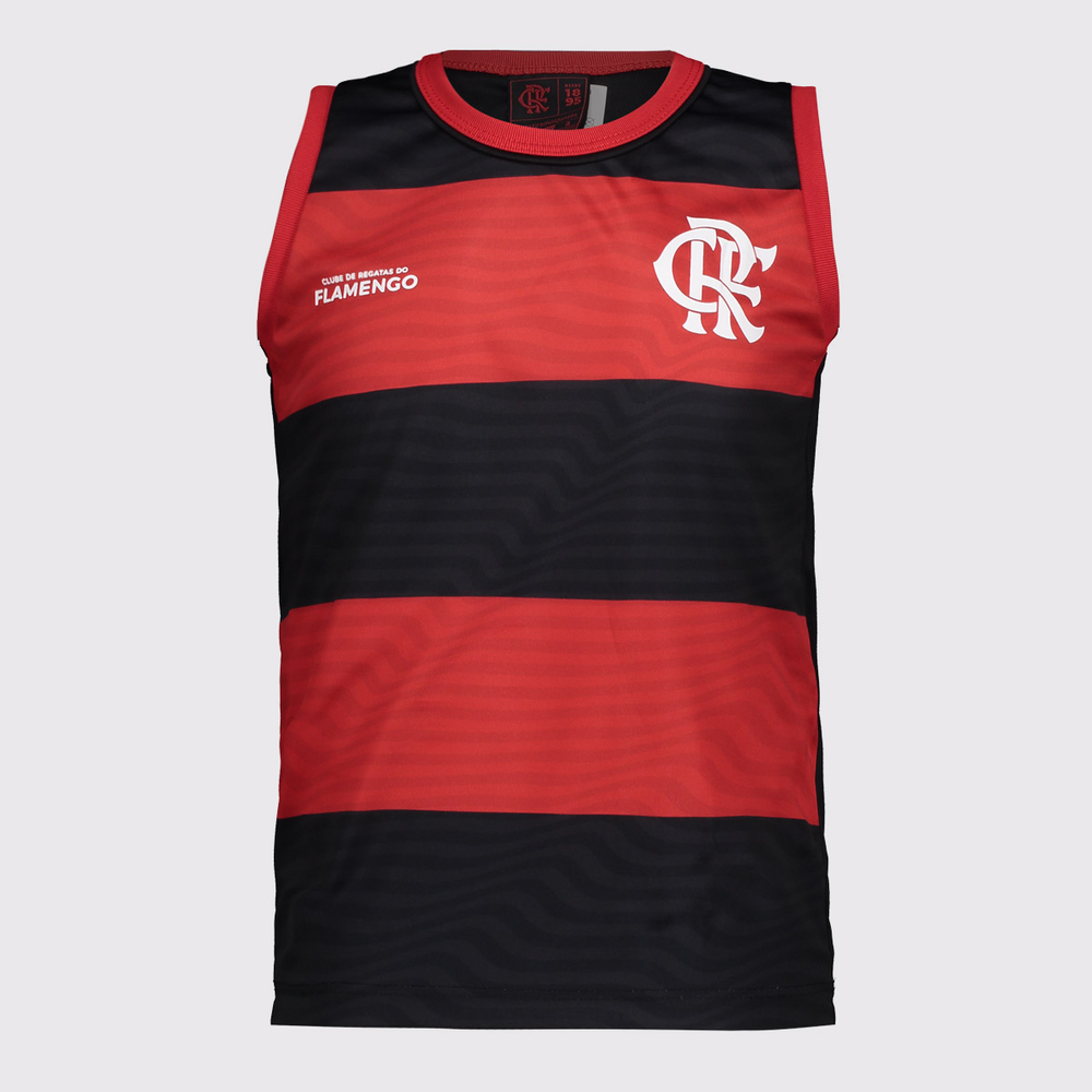 Regata Flamengo Presença Infantil Listrada Regata Flamengo Presença Infantil Listrada