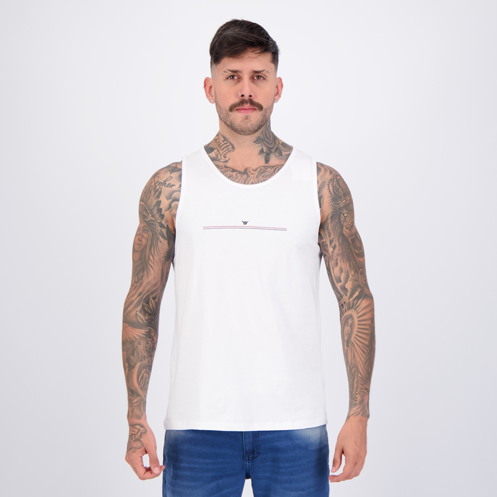 Regata Hang Loose Lineup Branca Regata Hang Loose Lineup Branca