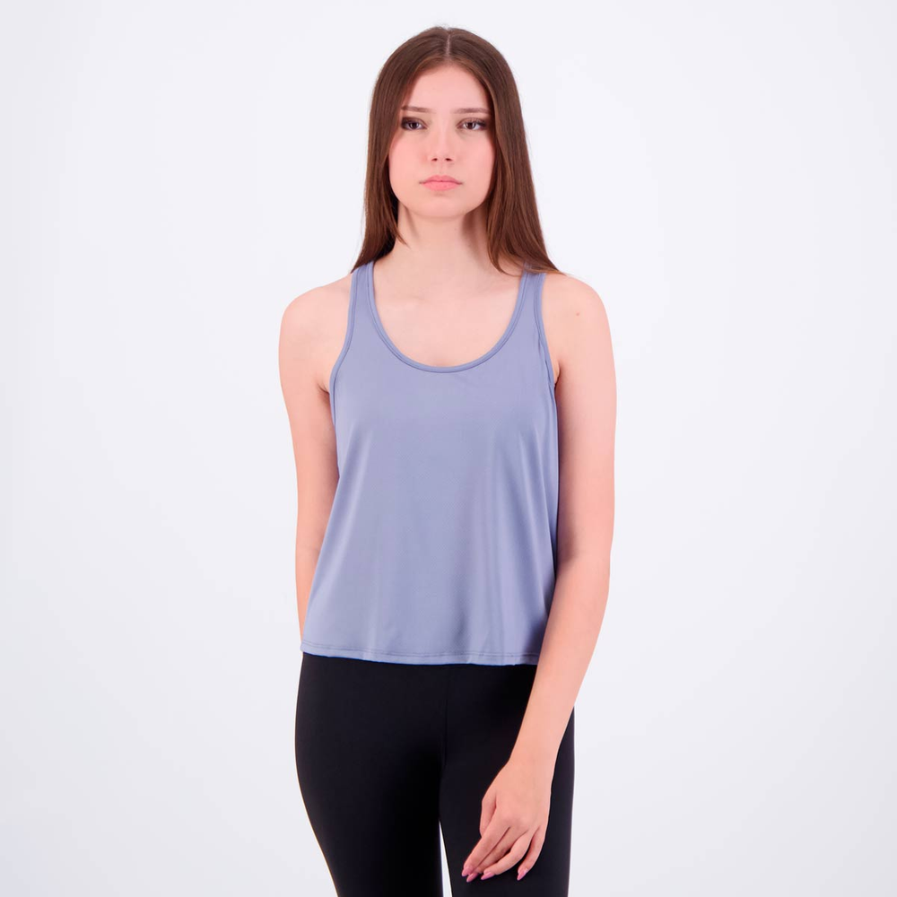 Regata Hering Texturizada Feminina Azul Regata Hering Texturizada Feminina Azul