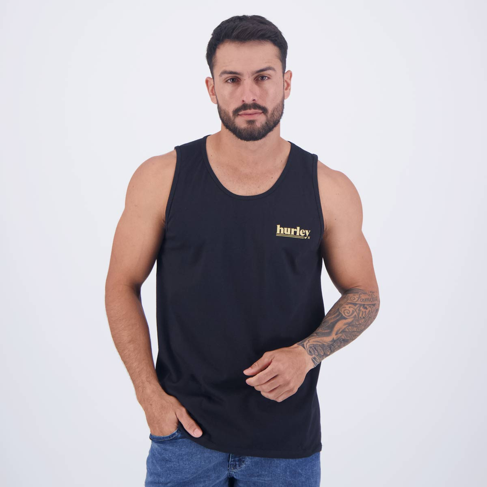 Regata Hurley Puff Preta Regata Hurley Puff Preta