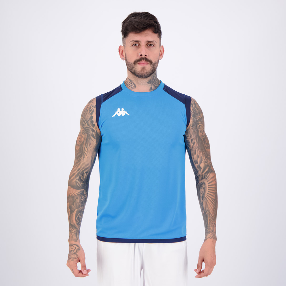 Regata Kappa Abriz Pro Seven Azul Regata Kappa Abriz Pro Seven Azul