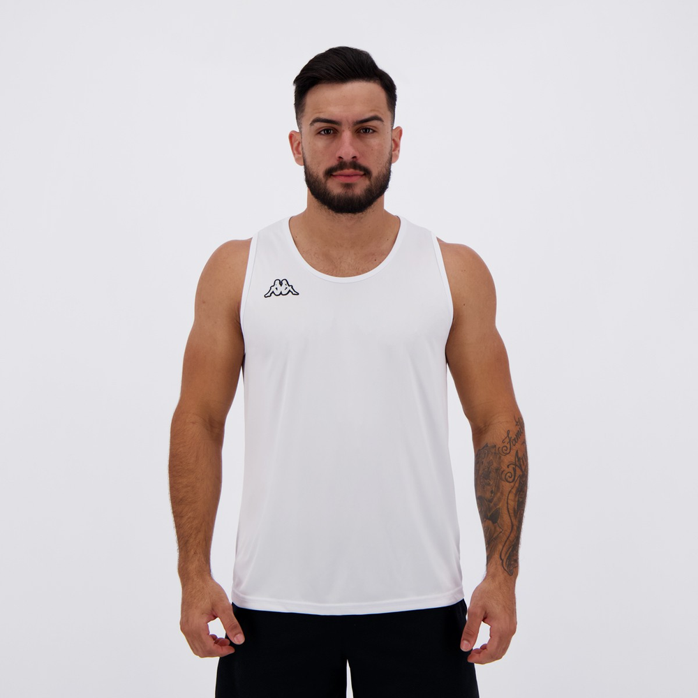 Regata Kappa Basic Branca Regata Kappa Basic Branca