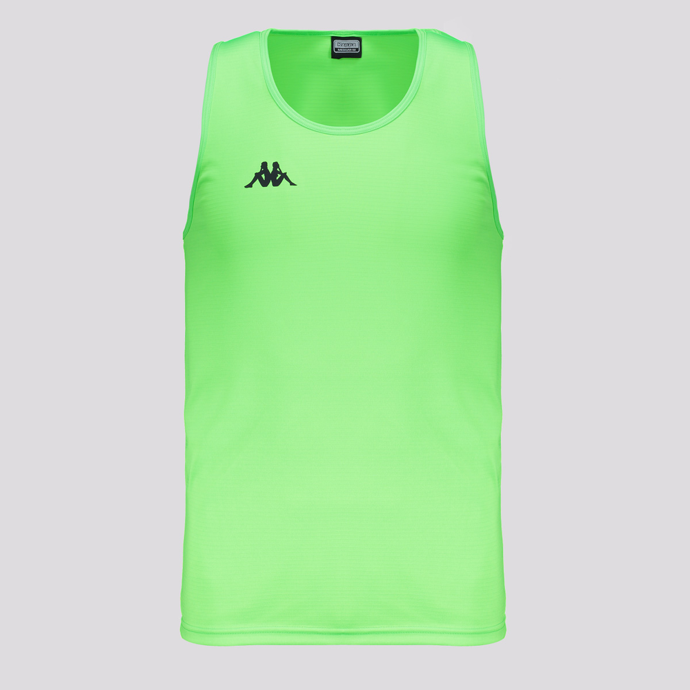 Regata Kappa Basic Listrada Verde Regata Kappa Basic Listrada Verde