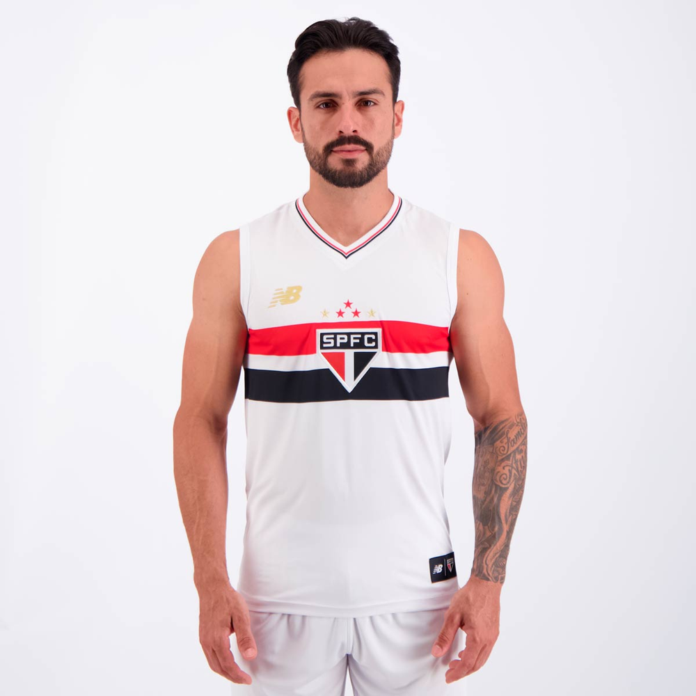 Regata New Balance São Paulo I 2025 Regata New Balance São Paulo I 2025