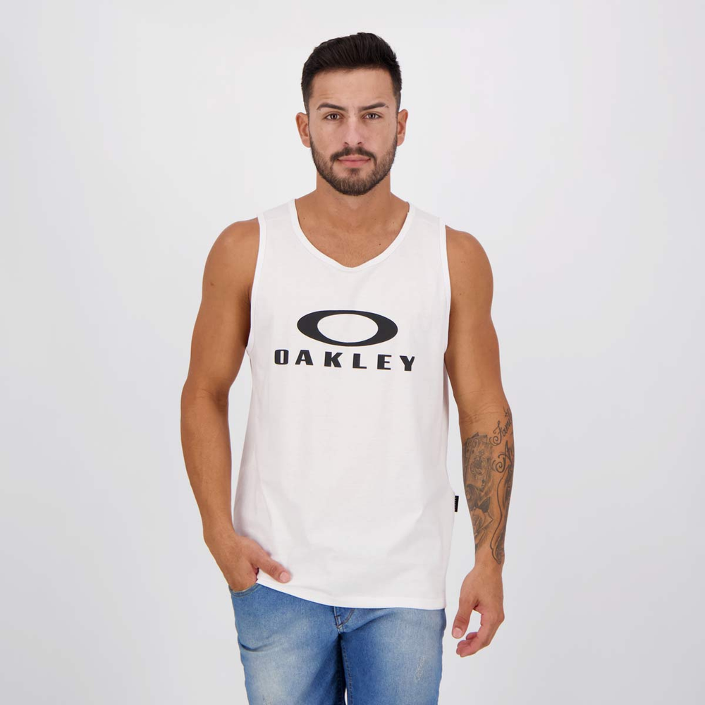 Regata Oakley Bark Branca Regata Oakley Bark Branca