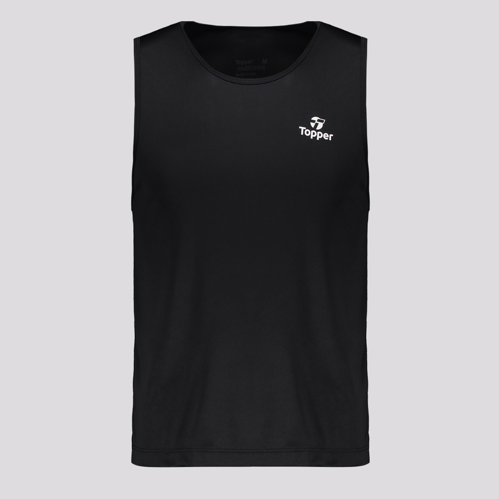Regata Topper Classic Preta Regata Topper Classic Preta