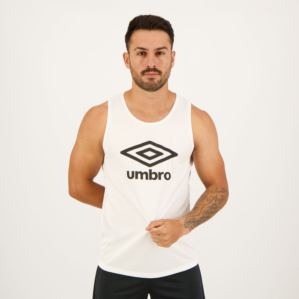 Regata Umbro Essential Diamond I Branca Regata Umbro Essential Diamond I Branca