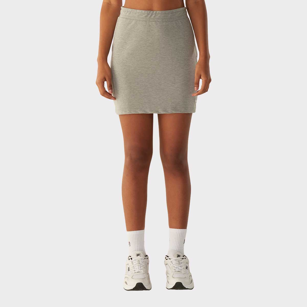 Saia Fila Life Core Feminina Cinza Saia Fila Life Core Feminina Cinza
