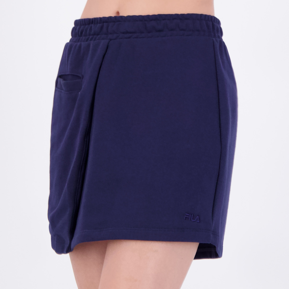 Saia Fila Wrap Letter Feminina Marinho Saia Fila Wrap Letter Feminina Marinho