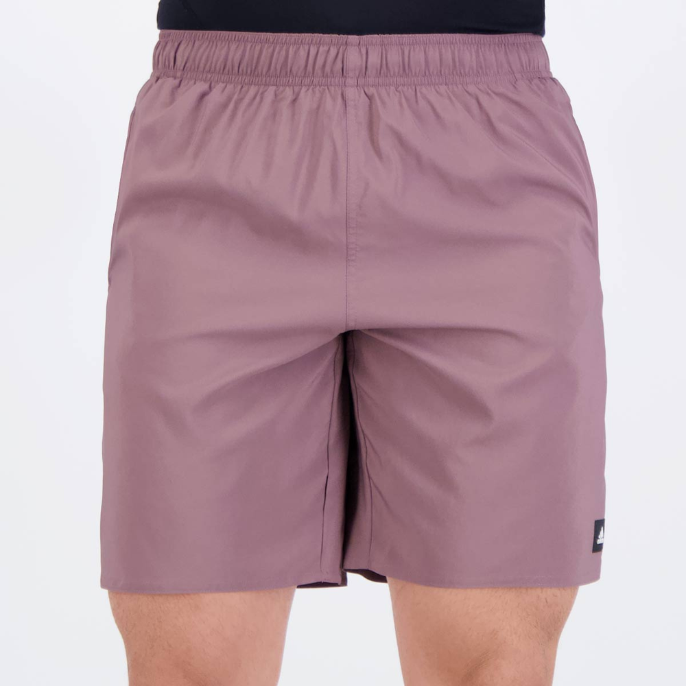 Shorts Adidas Natação Clássico SLD Roxo Shorts Adidas Natação Clássico SLD Roxo