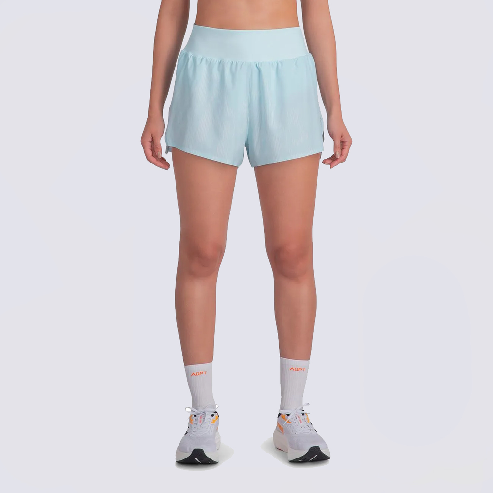 Shorts Olympikus Corre 3 Feminino Azul Claro