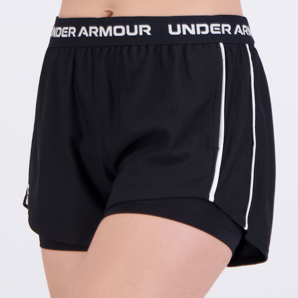 Shorts Under Armour Tech Play Up 2-in-1 - Feminino