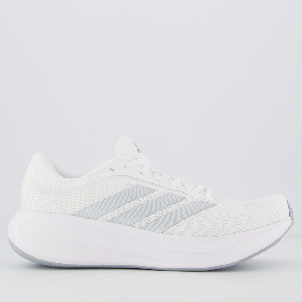 Tênis Adidas Response Runner 2 Branco e Prata