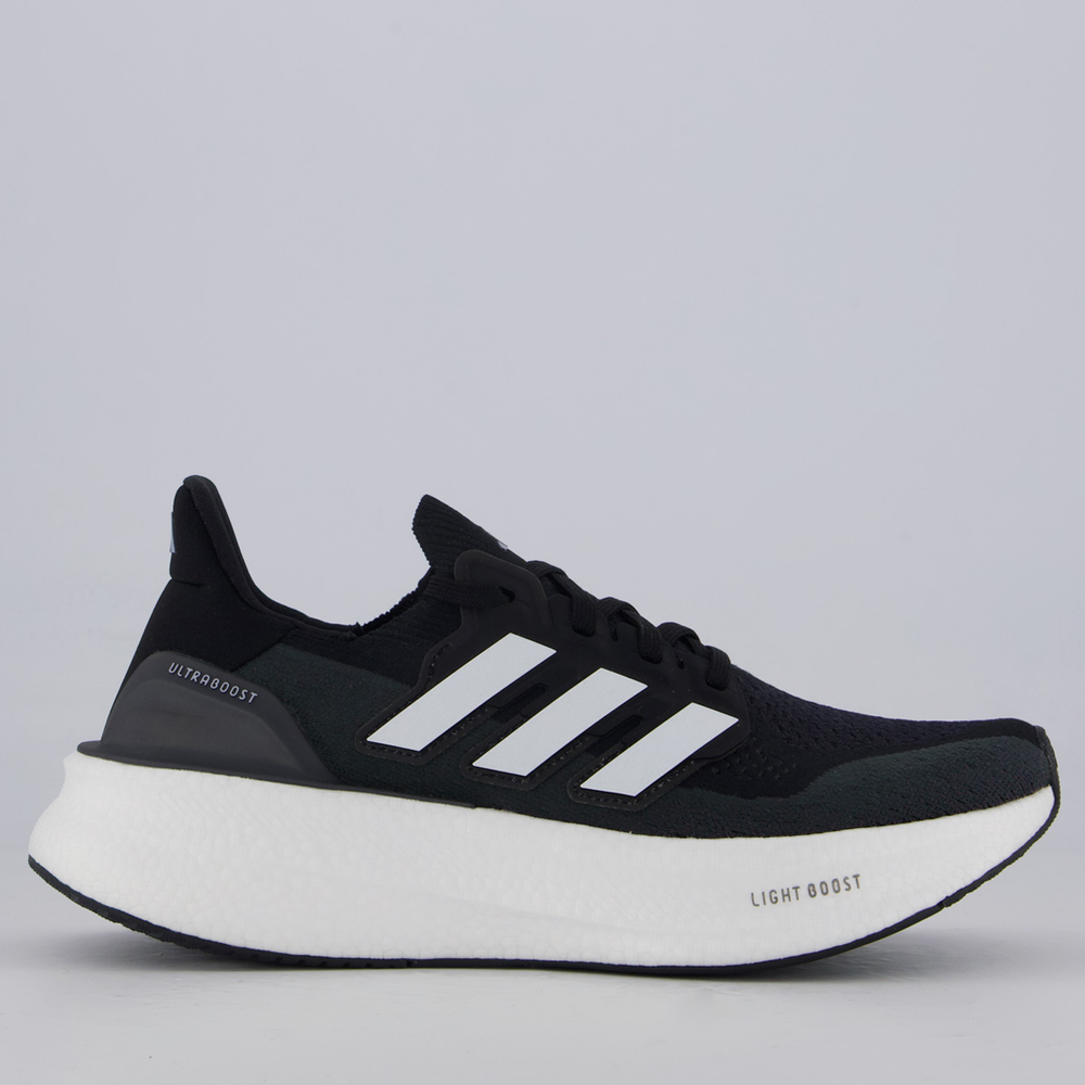 Tênis Adidas Ultraboost 5 Feminino Preto e Branco Tênis Adidas Ultraboost 5 Feminino Preto e Branco