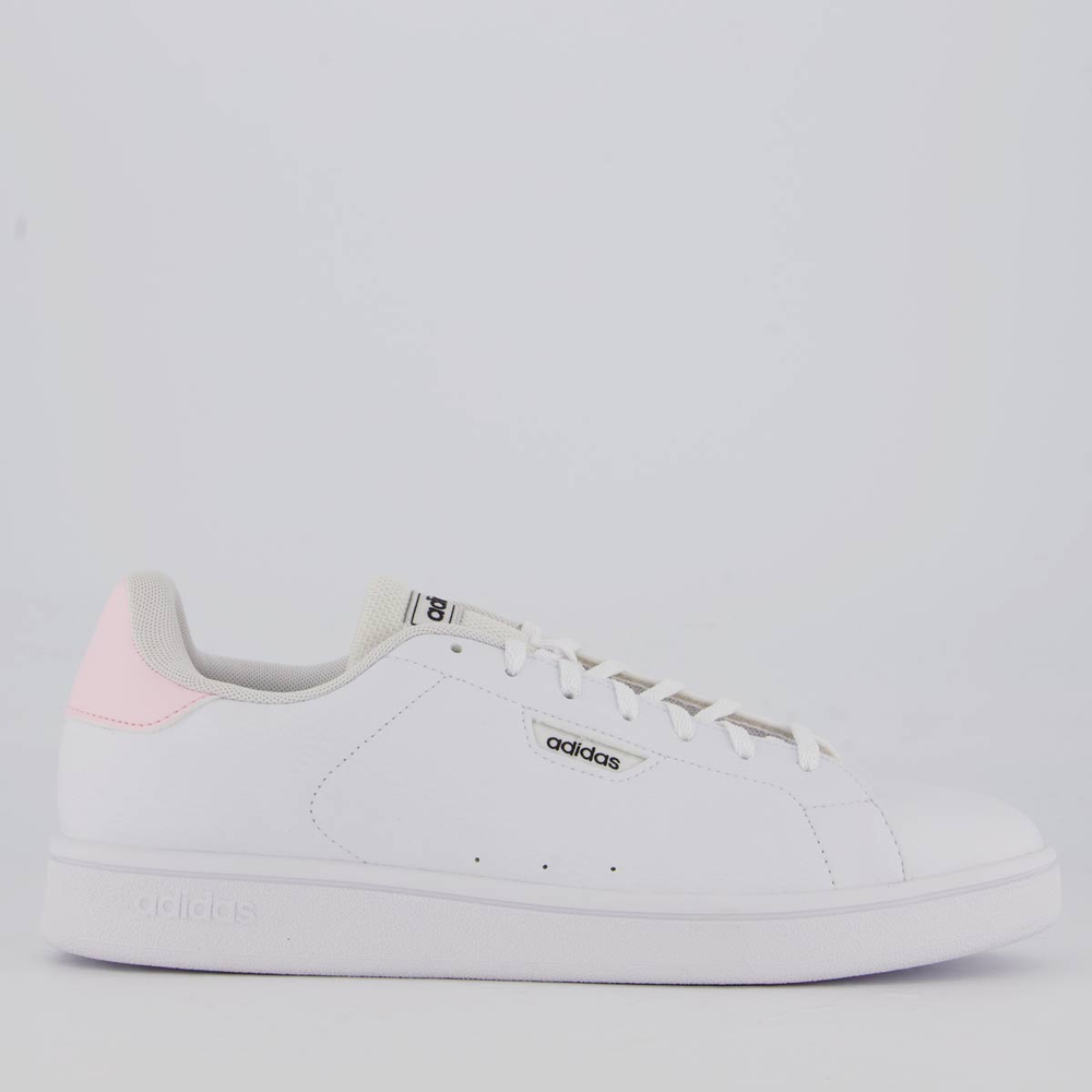 Tênis Adidas Urban Court Feminino Branco e Rosa