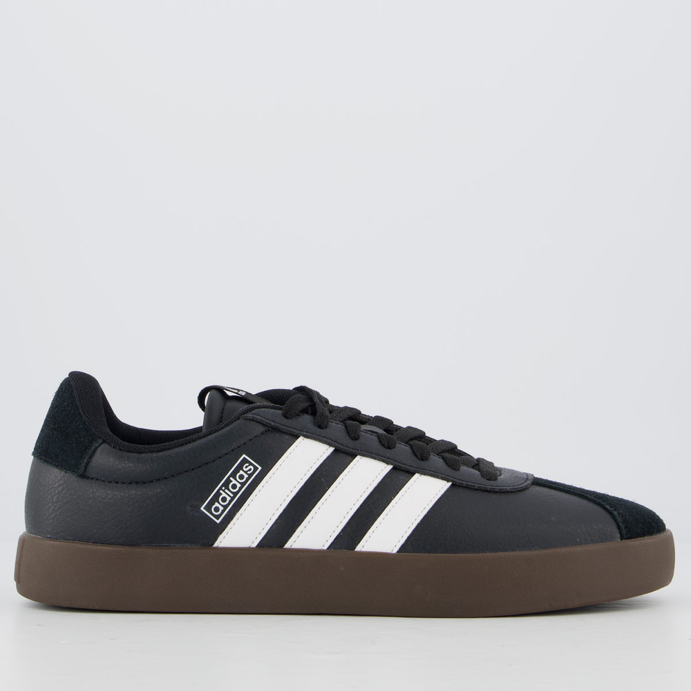 Tênis Adidas VL Court Feminino Preto Tênis Adidas VL Court Feminino Preto