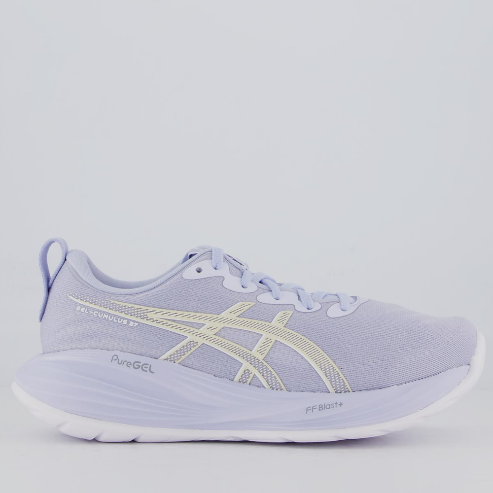 Tênis Asics Gel Cumulus 27 Feminino Azul Claro