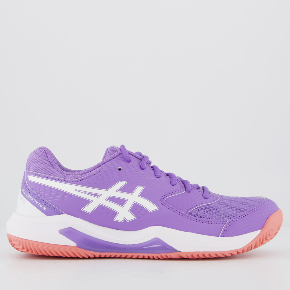 Tênis Asics Gel Dedicate 8 Padel Feminino Lilás
