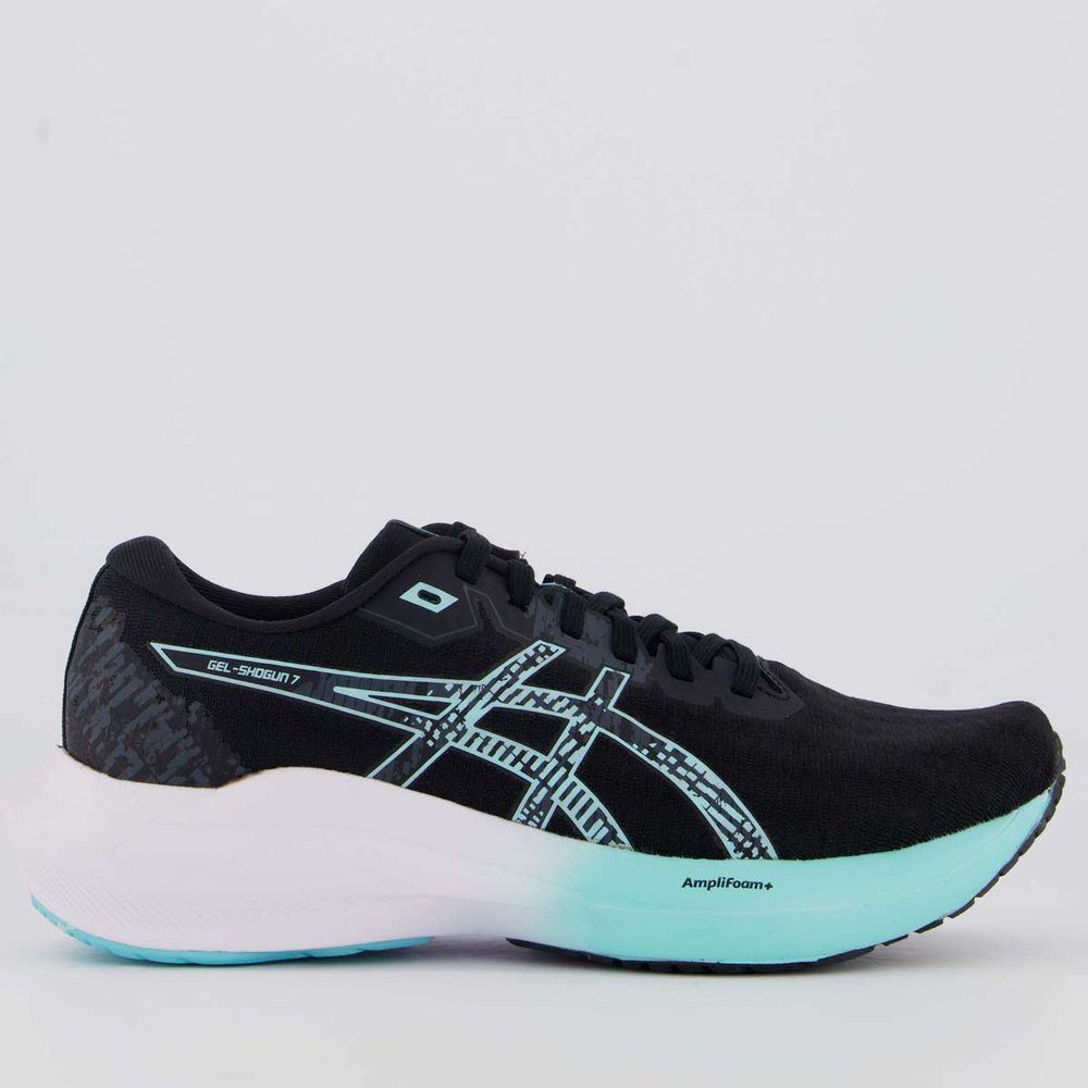 Tênis Asics Gel Shogun 7 Feminino Preto e Branco