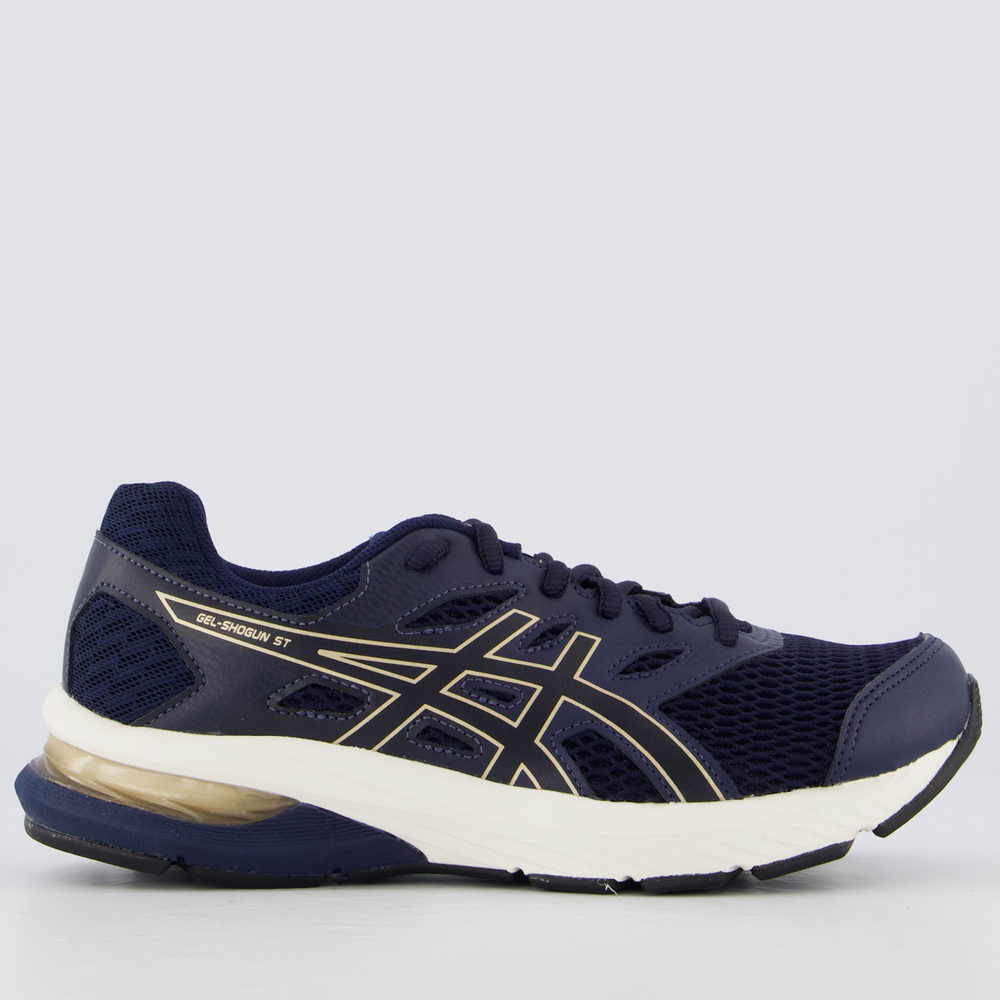 Tênis Asics Gel Shogun ST Feminino Azul-Marinho