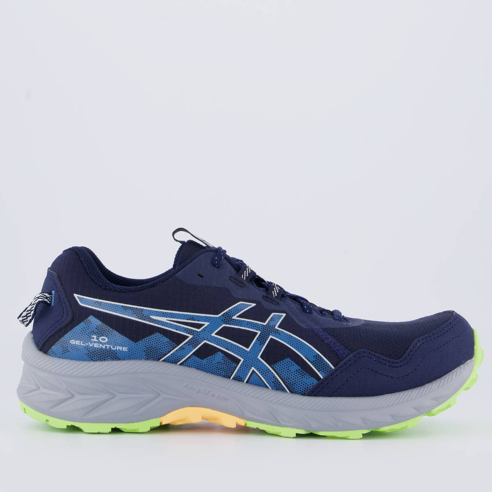 Tênis Asics Gel Venture 10 Marinho e Cinza Tênis Asics Gel Venture 10 Marinho e Cinza