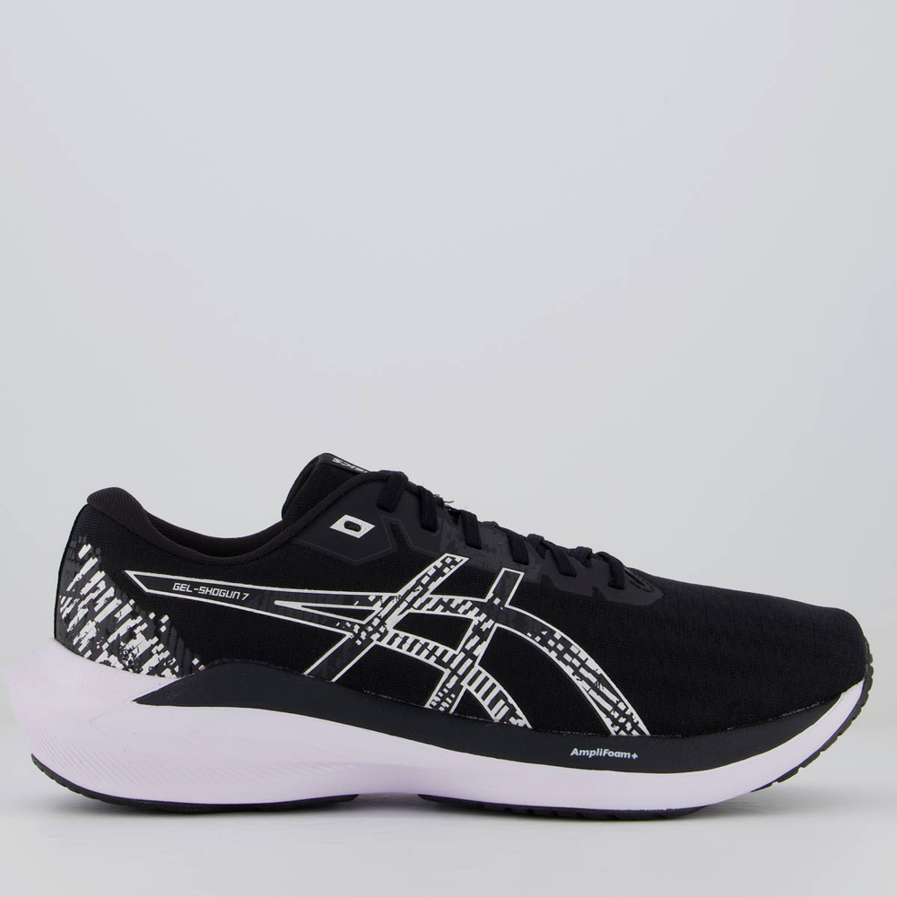 Tênis Asics Gel-Shogun 7 Preto e Branco