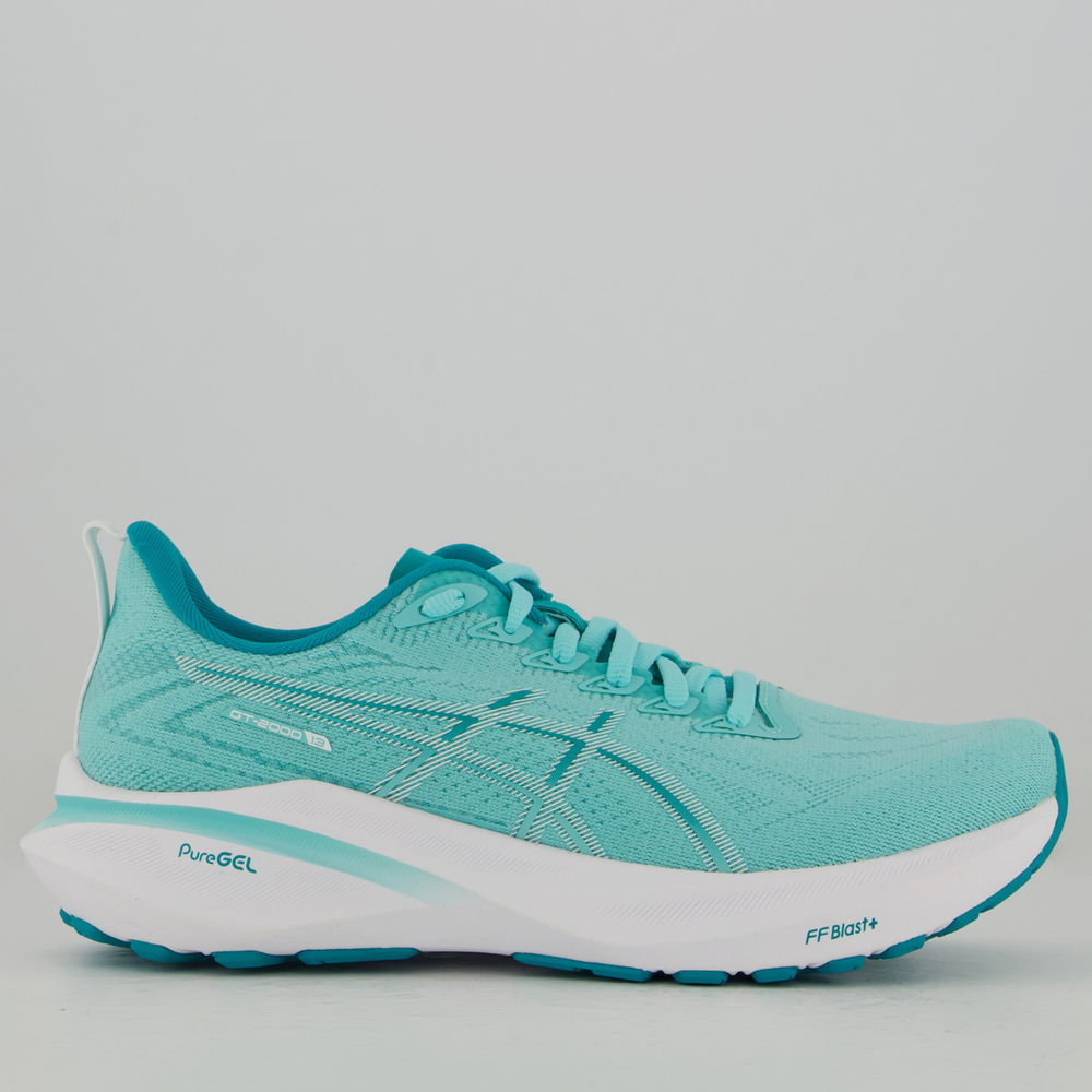Tênis Asics GT 2000 13 Feminino Verde Tênis Asics GT 2000 13 Feminino Verde