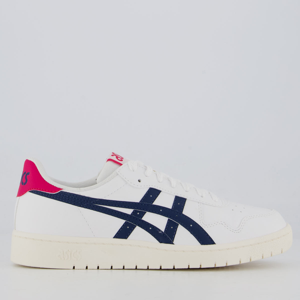 Tênis Asics Japan S Feminino Branco e Marinho Tênis Asics Japan S Feminino Branco e Marinho