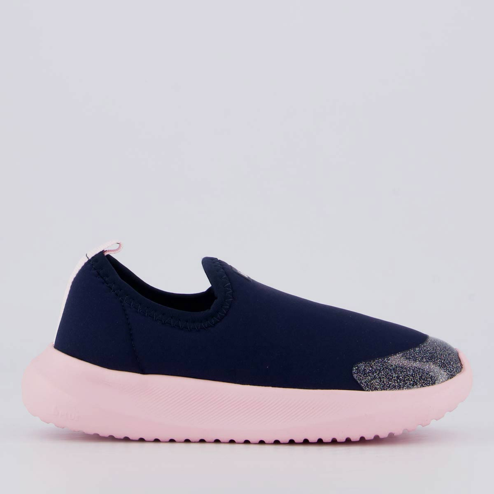 Tênis Bibi Flash Infantil Azul Marinho e Rosa