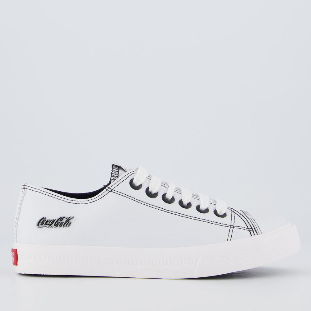 Tênis Coca Cola Basket Floater Low II Feminino Branco