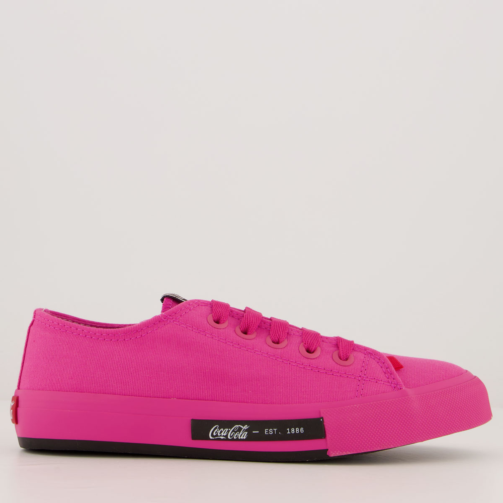 Tênis Coca Cola Daytona Colors Feminino Rosa