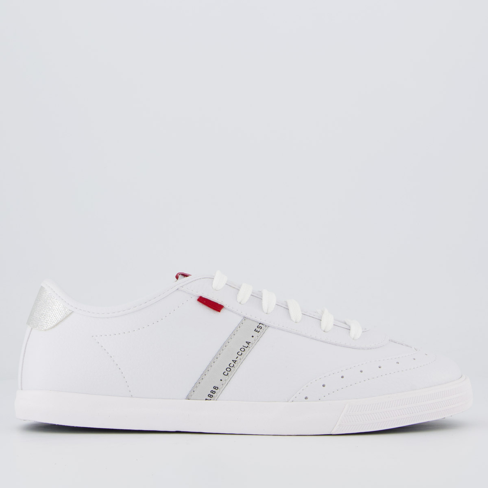 Tênis Coca Cola Glint Town Feminino Branco