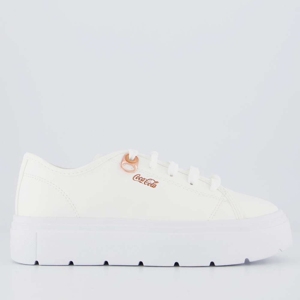 Tênis Coca Cola Harmony Class Town Feminino Branco