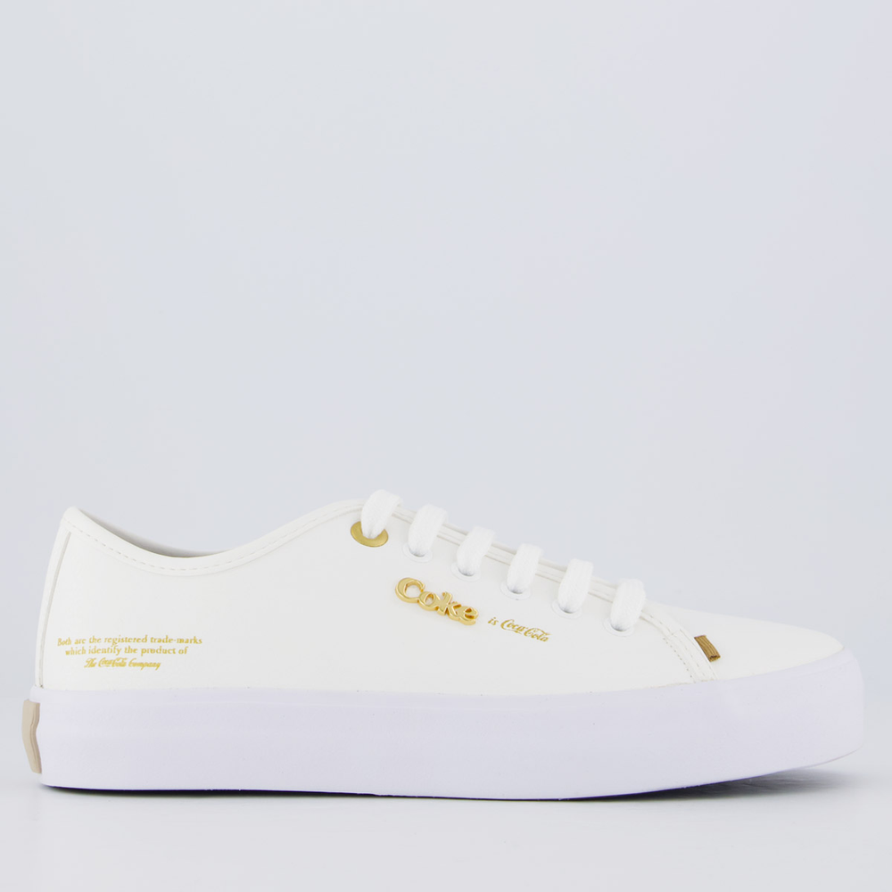 Tênis Coca Cola Key West Town Feminino Branco