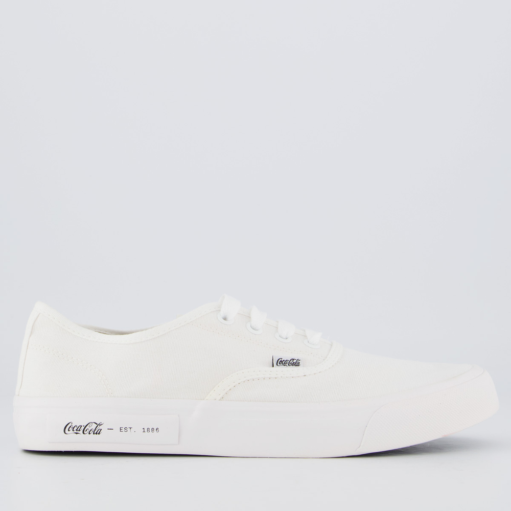 Tênis Coca Cola Kick Summer Feminino Branco
