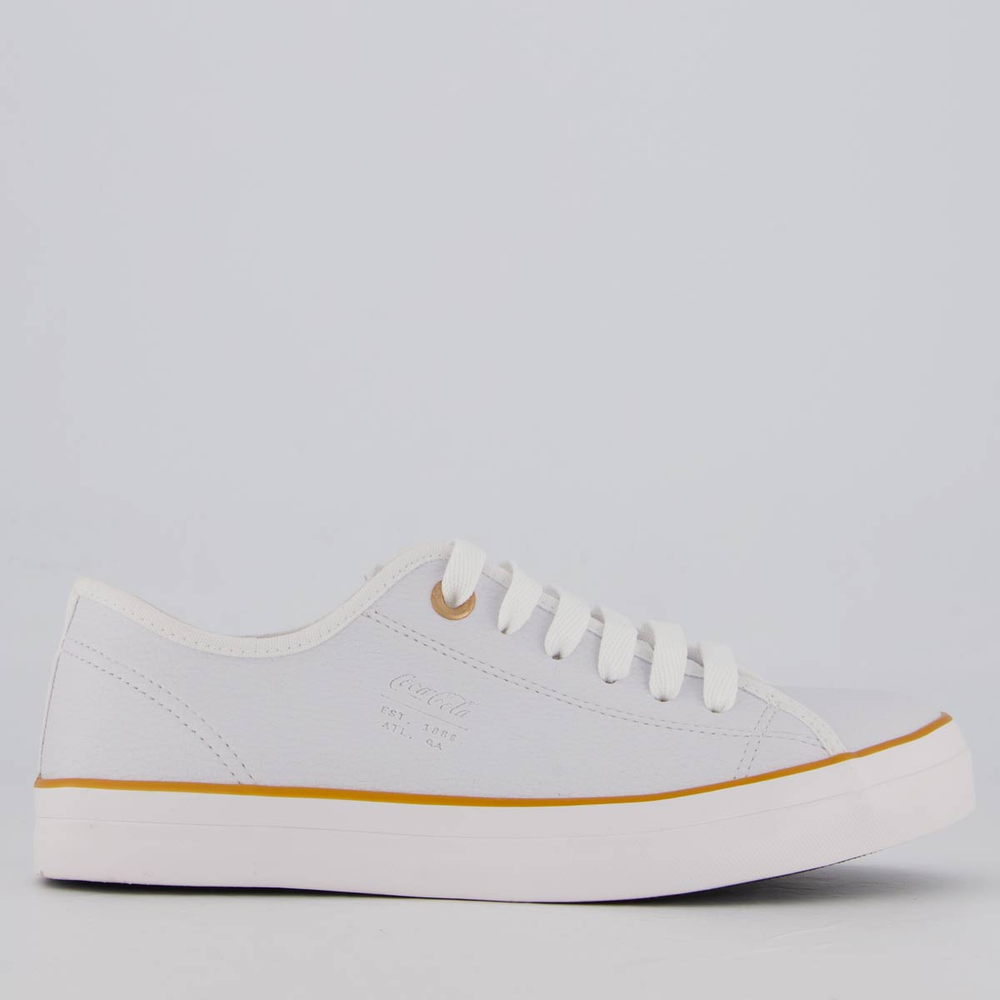 Tênis Coca Cola Stream Charm Town Feminino Branco
