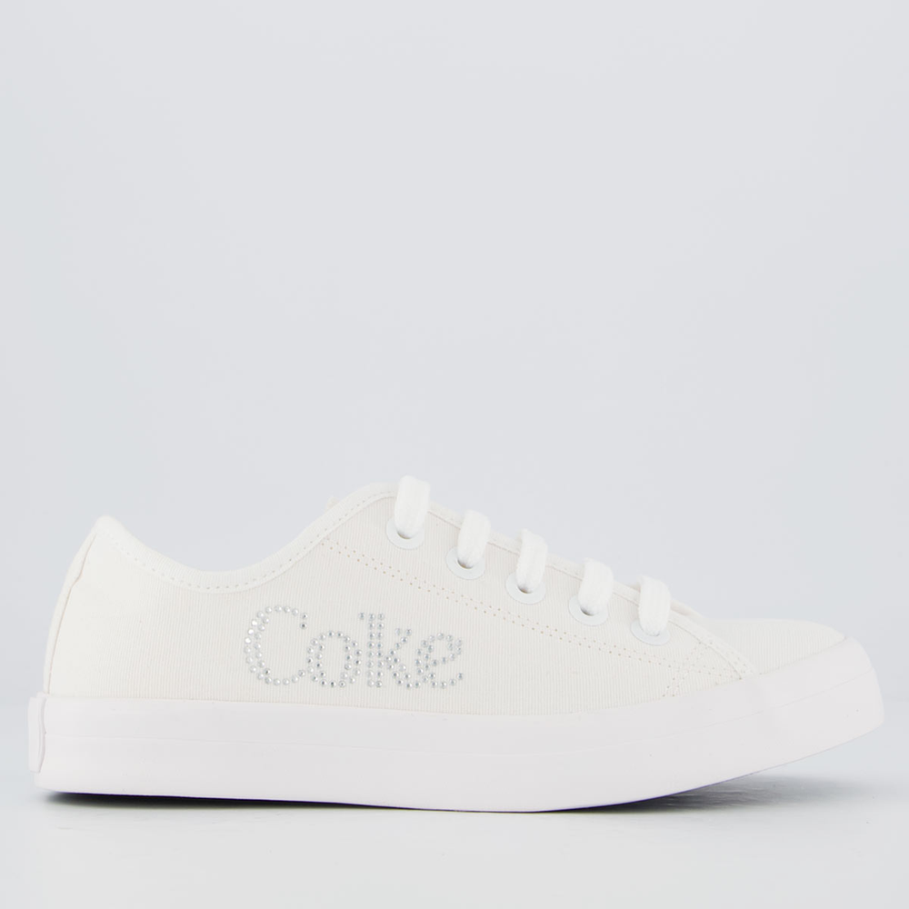 Tênis Coca Cola Stream Glow Feminino Branco